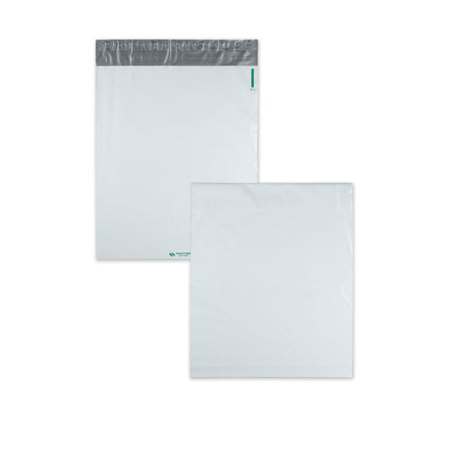 Quality Park Redi-Strip Poly Expansion Mailer, #5 1-4, Square Flap, Redi-Strip Closure, 13 x 16, White, 100-Carton QUA46393