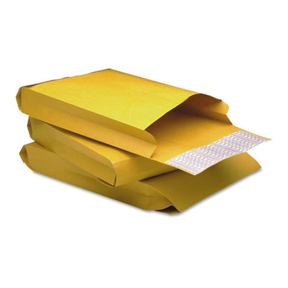 Quality Park Redi-Strip Kraft Expansion Envelope, #10 1-2, Square Flap, Redi-Strip Closure, 9 x 12, Brown Kraft, 25-Pack QUA93334