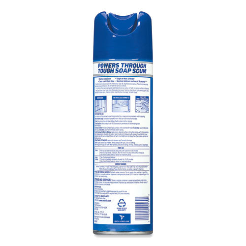 Lysol Power Foam Bathroom Cleaner, 24 oz Aerosol Spray 19200-02569