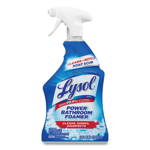 Lysol Disinfectant Bathroom Cleaners, Liquid, Atlantic F, 32 oz Spray Bottle 19200-02699