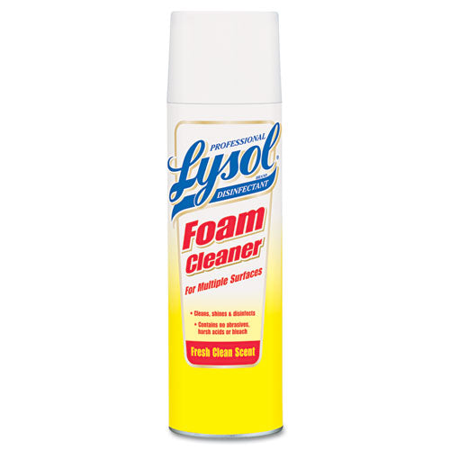 Professional Lysol Disinfectant Foam Cleaner, 24 oz Aerosol Spray 36241-02775