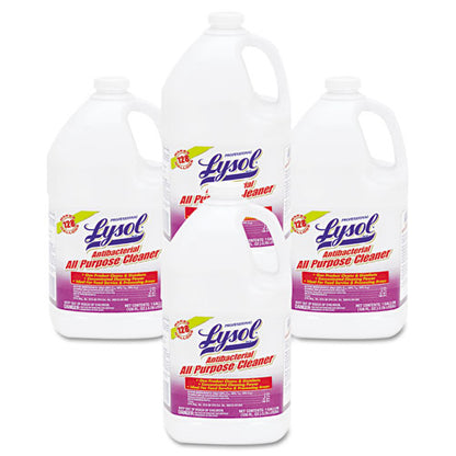Professional Lysol Antibacterial All-Purpose Cleaner Concentrate, 1 gal Bottle, 4-Carton 36241-74392