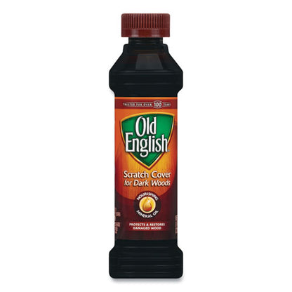 Old English Furniture Scratch Cover, For Dark Woods, 8 oz Bottle, 6-Carton 62338-75144