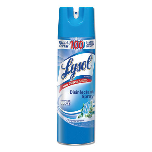 Lysol Disinfectant Spray, Spring Waterfall Scent, 19 oz Aerosol Spray 19200-79326