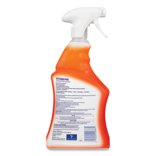 Lysol Kitchen Pro Antibacterial Cleaner, Citrus Scent, 22 oz Spray Bottle, 9-Carton 19200-79556