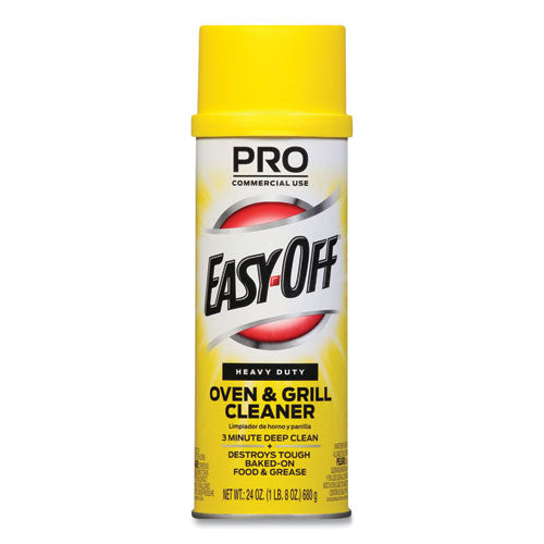 Professional EASY-OFF Oven and Grill Cleaner, 24 oz Aerosol, 6-Carton 62338-04250
