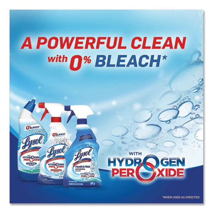 Lysol Bathroom Cleaner with Hydrogen Peroxide, Cool Spring Breeze, 22 oz Trigger Spray Bottle 19200-85668