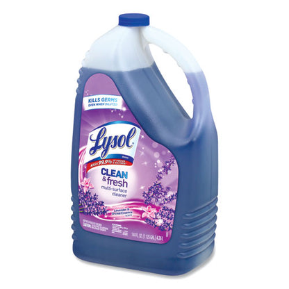 Lysol Clean and Fresh Multi-Surface Cleaner, Lavender and Orchid Essence, 144 oz Bottle 36241-88786