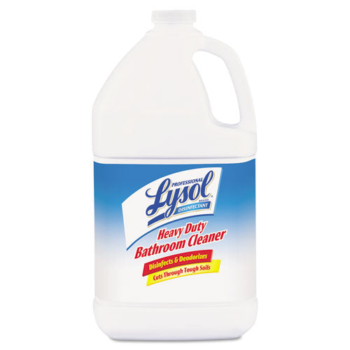 Professional Lysol Disinfectant Heavy-Duty Bathroom Cleaner Concentrate, Lime, 1 gal Bottle 36241-94201