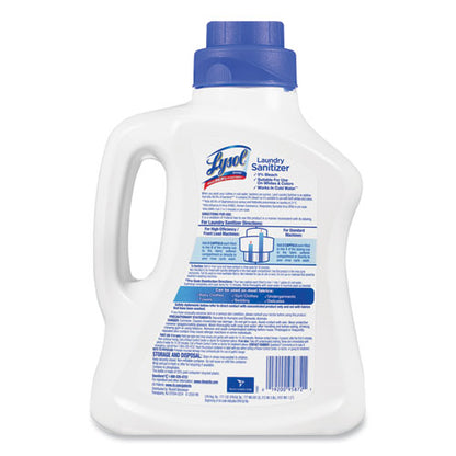 Lysol Laundry Sanitizer, Liquid, Crisp Linen, 90 oz, 4-Carton 19200-95872