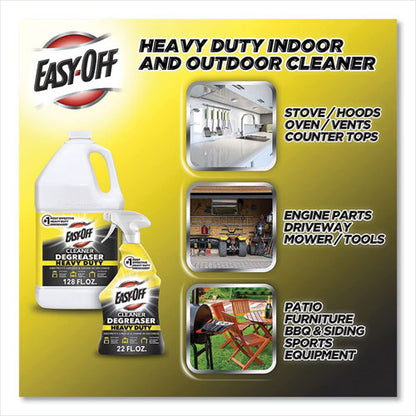 EASY-OFF Heavy Duty Cleaner Degreaser, 32 oz Spray Bottle, 6-Carton 62338-99624