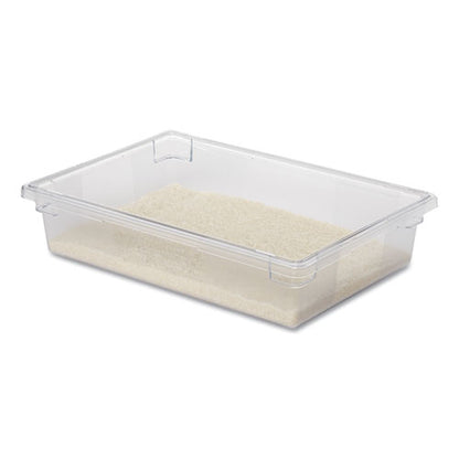 Rubbermaid Commercial Food-Tote Boxes, 8.5 gal, 26 x 18 x 6, Clear FG330800CLR