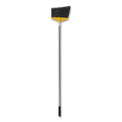 Rubbermaid Commercial Angled Large Broom, 48.78" Handle, Silver-Gray FG638500GRAY