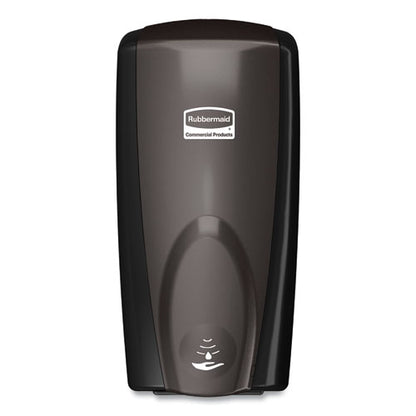 Rubbermaid Commercial AutoFoam Touch-Free Dispenser, 1,100 mL, 5.18 x 5.25 x 10.86, Black-Black Pearl, 10-Carton FG750127