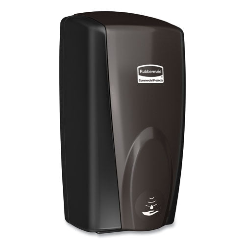 Rubbermaid Commercial AutoFoam Touch-Free Dispenser, 1,100 mL, 5.18 x 5.25 x 10.86, Black-Black Pearl, 10-Carton FG750127
