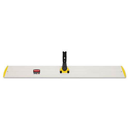 Rubbermaid Commercial HYGEN HYGEN Quick Connect Single-Sided Frame, 36 1-10w x 3 1-2d, Yellow FGQ58000YL00