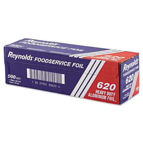 Reynolds Wrap Heavy Duty Aluminum Foil Roll, 12" x 500 ft, Silver 000000000000000620