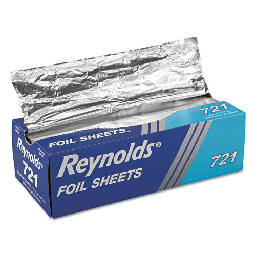 Reynolds Wrap Pop-Up Interfolded Aluminum Foil Sheets, 12 x 10.75, Silver, 500-Box 000000000000000721