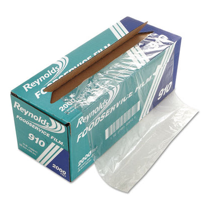 Reynolds Wrap PVC Film Roll with Cutter Box, 12" x 2,000 ft, Clear 000000000000000910
