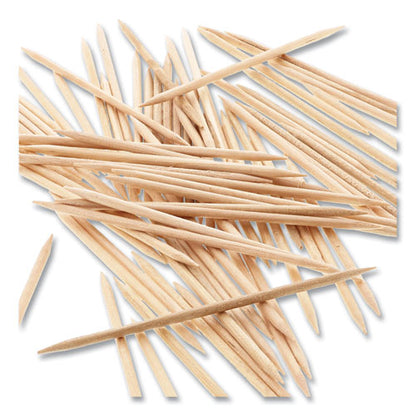 AmerCareRoyal Round Wood Toothpicks, 2.5", Natural, 800-Box, 24 Boxes-Carton R820