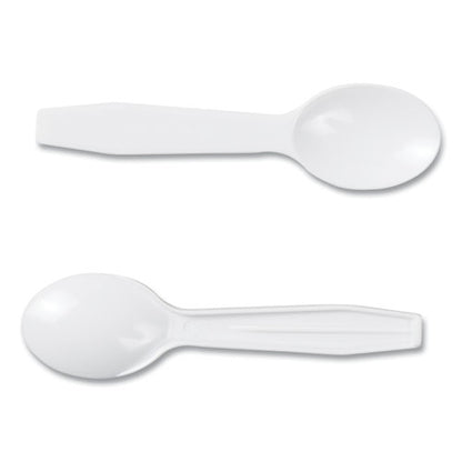 AmerCareRoyal Polystyrene Taster Spoons, White, 3000-Carton RTS3000