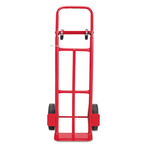 Safco Two-Way Convertible Hand Truck, 500-600 lb Capacity, 18w x 51h, Red 4086R