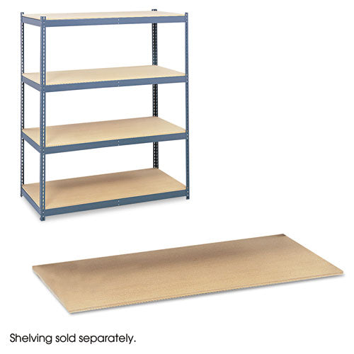 Safco Particleboard Shelves for Steel Pack Archival Shelving, 69w x 33d x 84w, Box of 4 5261