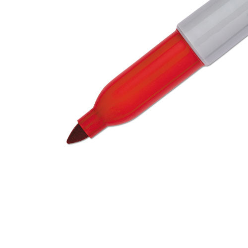 Sharpie Fine Tip Permanent Marker Value Pack, Fine Bullet Tip, Red, 36-Pack 1920937