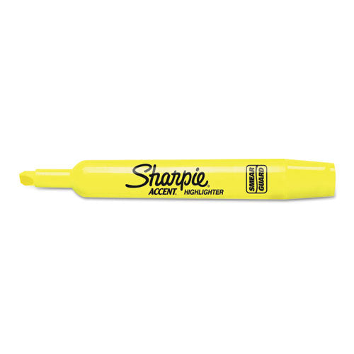 Sharpie Tank Style Highlighter Value Pack, Fluorescent Yellow Ink, Chisel Tip, Yellow Barrel, 36-Box 1920938