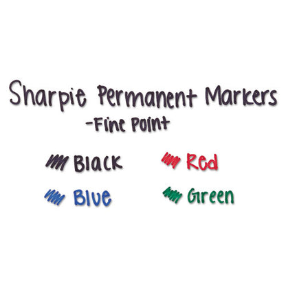 Sharpie Fine Tip Permanent Marker Value Pack, Fine Bullet Tip, Assorted Colors, 36-Pack 1921559