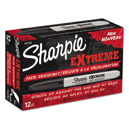 Sharpie Extreme Marker, Fine Bullet Tip, Black, Dozen 1927432