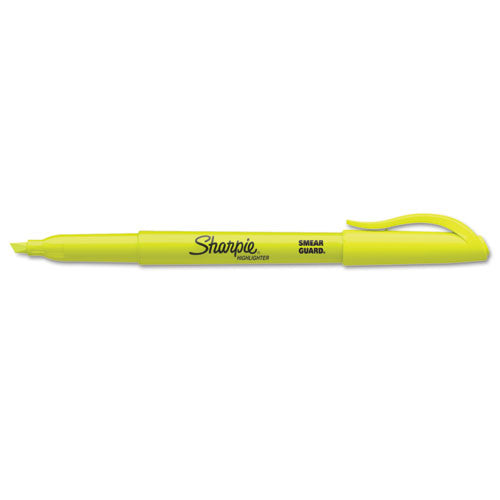 Sharpie Pocket Style Highlighter Value Pack, Yellow Ink, Chisel Tip, Yellow Barrel, 36-Pack 2003991