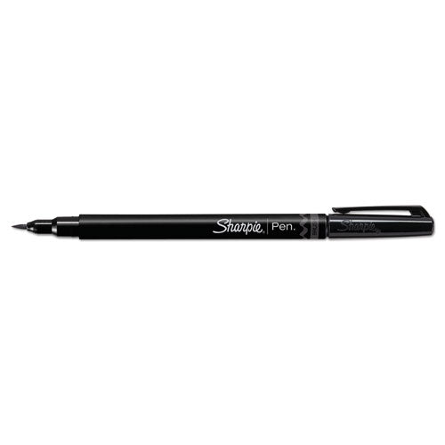 Sharpie Durable Metal Barrel Permanent Marker, Broad Chisel Tip, Black (1794224)