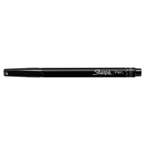 Sharpie Brush Tip Pens, Fine Brush Tip, Black, Dozen 2011280