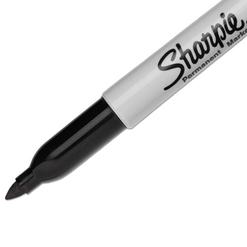Sharpie Fine Tip Permanent Marker, Fine Bullet Tip, Black 30001