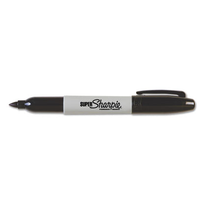 Sharpie Super Permanent Marker, Fine Bullet Tip, Black, 6-Pack 33666PP