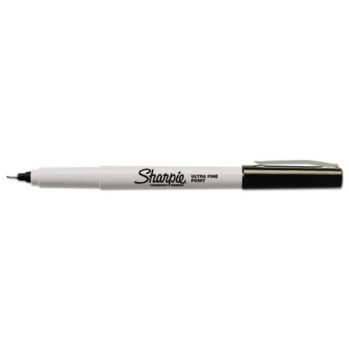 Sharpie Ultra Fine Tip Permanent Marker, Extra-Fine Needle Tip, Black, 5-Pack 37665PP