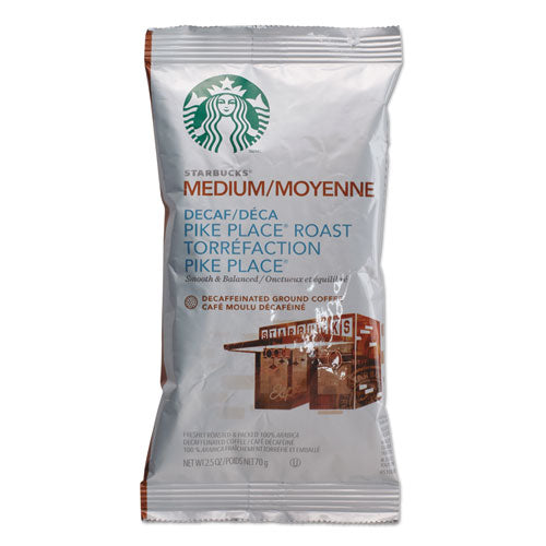 Starbucks Coffee, Pike Place Decaf, 2 1-2 oz Packet, 18-Box 12420994
