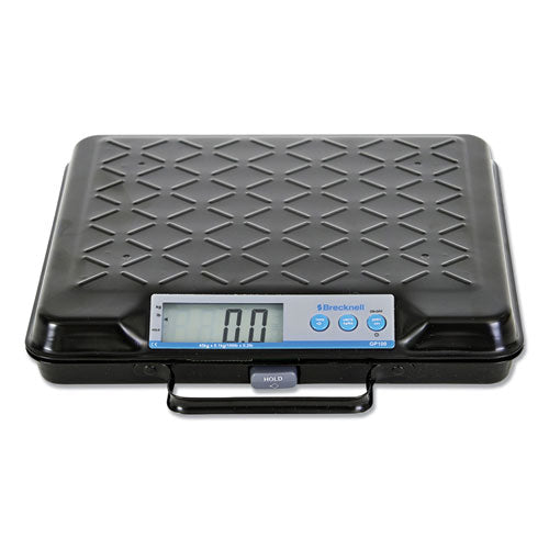 Brecknell Portable Electronic Utility Bench Scale, 100lb Capacity, 12.5 x 10.95 x 2.2  Platform GP100