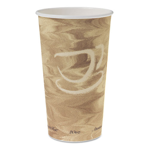 Dart Single Sided Poly Paper Hot Cups, 20 oz, Mistique Design, 40-Bag, 15 Bags-Carton 420MS-0029