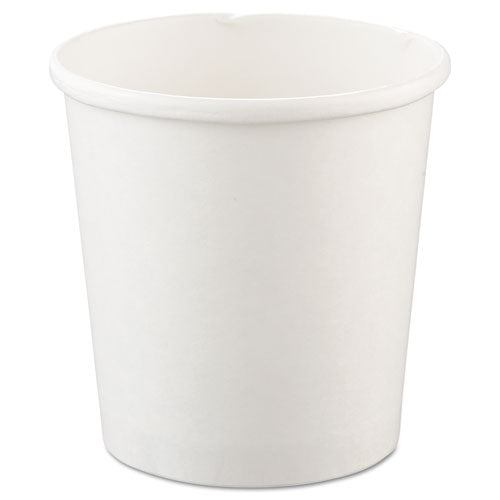 Dart Flexstyle Double Poly Paper Containers, 16 oz, White, 25-Pack, 20 Packs-Carton H4165-2050