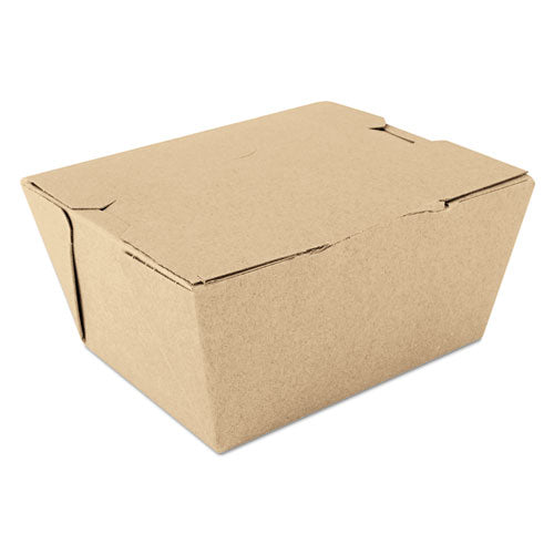 SCT ChampPak Carryout Boxes, #1, 4.38 x 3.5 x 2.5, Kraft, 450-Carton SCH 0731