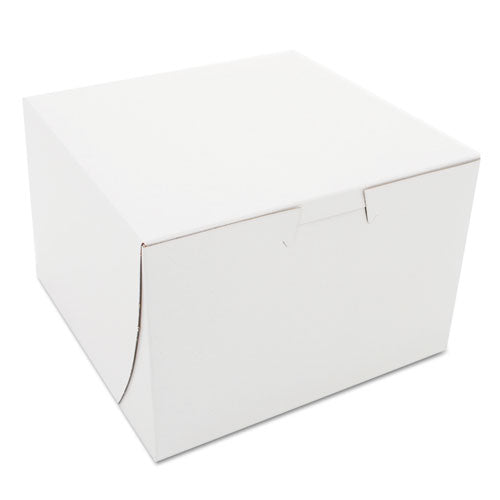 SCT Non-Window Bakery Boxes, 6 x 6 x 4, White, 250-Bundle SCH 0909