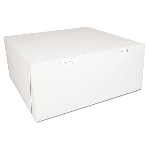 SCT Bakery Boxes, 14 x 14 x 6, White, 50-Carton SCH 0993
