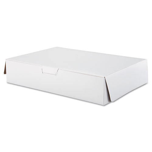 SCT Tuck-Top Bakery Boxes, 19 x 14 x 4, White, 50-Carton SCH 1029