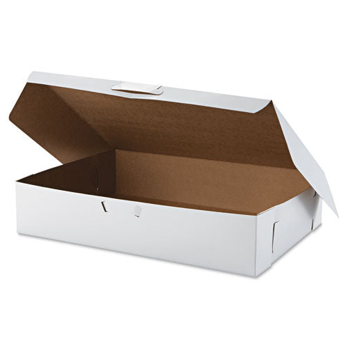 SCT Tuck-Top Bakery Boxes, 19 x 14 x 4, White, 50-Carton SCH 1029