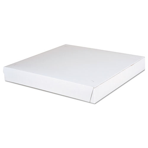 SCT Paperboard Pizza Boxes,14 x 14 x 1.88, White, 100-Carton SCH 1465