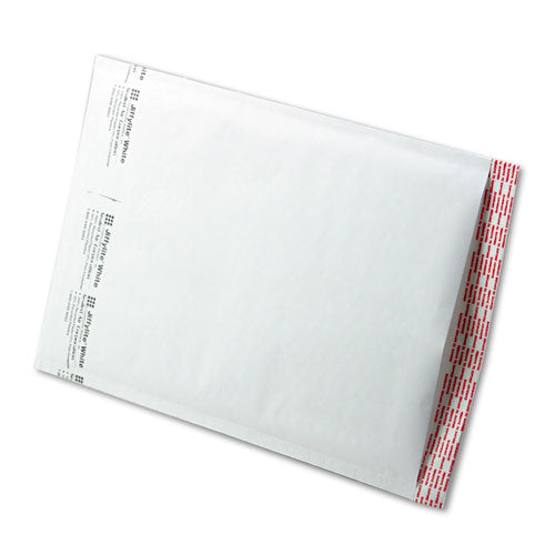 Sealed Air Jiffylite Self-Seal Bubble Mailer, #4, Barrier Bubble Lining, Self-Adhesive Closure, 9.5 x 14.5, White, 100-Carton 39260