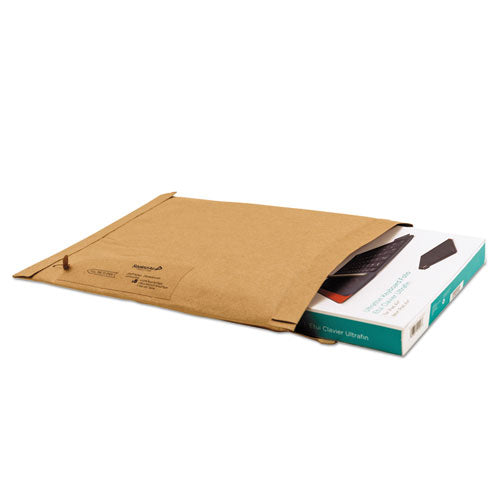 Sealed Air Jiffy Padded Mailer, #0, Paper Lining, Fold Flap Closure, 6 x 10, Natural Kraft, 250-Carton 63131