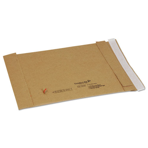 Sealed Air Jiffy Padded Mailer, #0, Paper Lining, Self-Adhesive Closure, 6 x 10, Natural Kraft, 250-Carton 66996